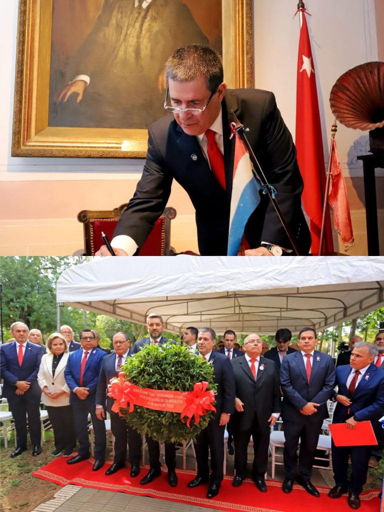 Aniversario del Fundador del Partido Colorado General Bernardino Caballero, 20 de mayo de 2025