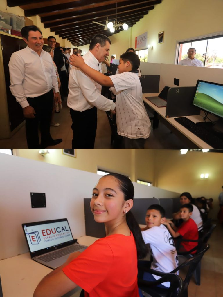 Presidente Cartes habilitó espacio Educal en la Seccional 23 de Capital